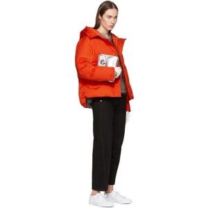 Kenzo Vibrant Orange Puffer Jacket